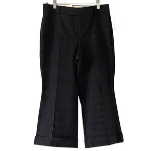 GAP Stretch Cropped & Cuffed Pinstripe Pants - Size 2, NWT
